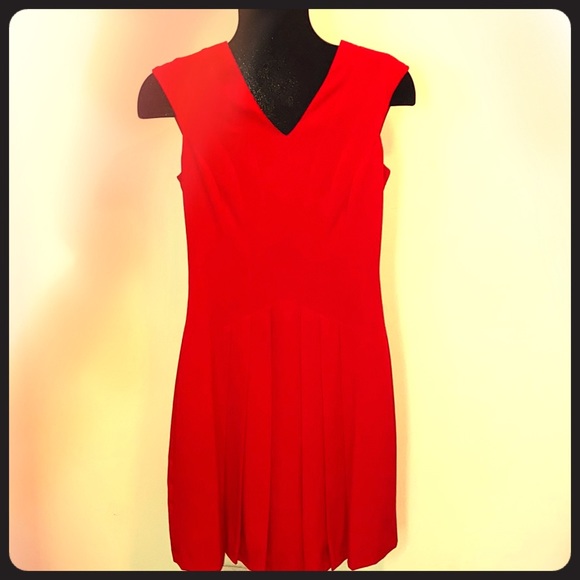 Red Evening Dress (Calvin Klein) - Picture 1 of 3